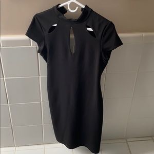Black formal dress